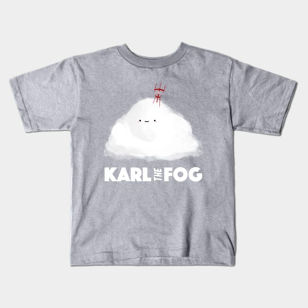 Karl The Fog Of San Francisco - Sutro Kids T-Shirt by IlanB